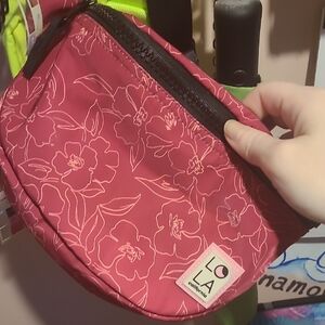 LOLA Women's Pink Floral Bag